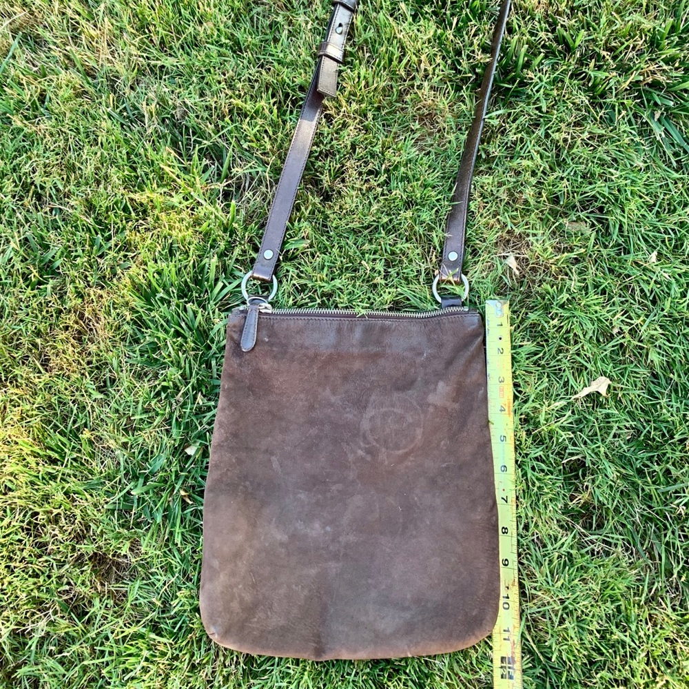 Vintage Coach Suede Crossbody